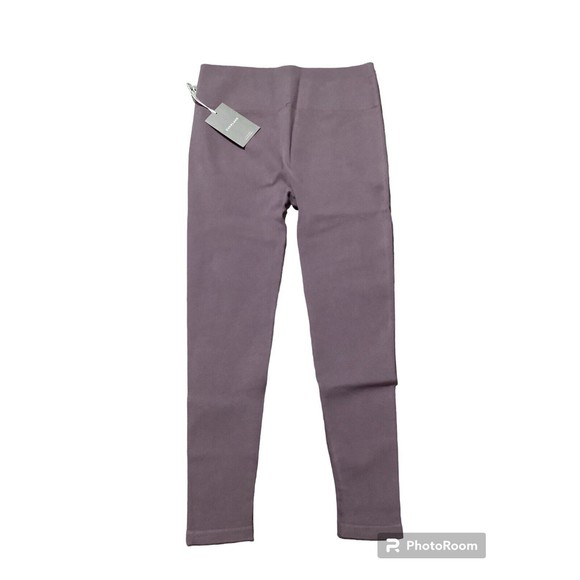 Everlane The Seamless Ribbed High Rise Legging Light Purple XL/XXL - Picture 3 of 6